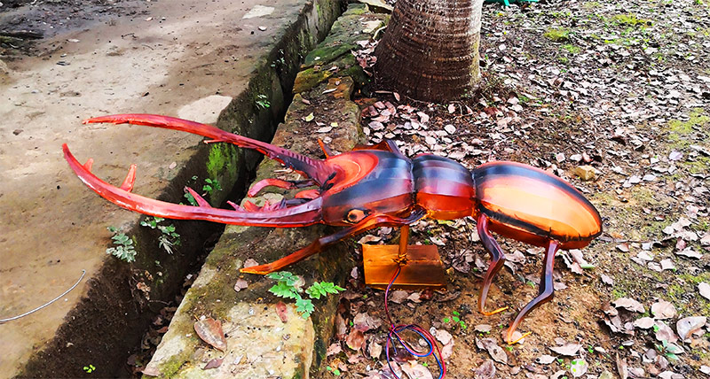 甲蟲彩燈,彩燈制作,