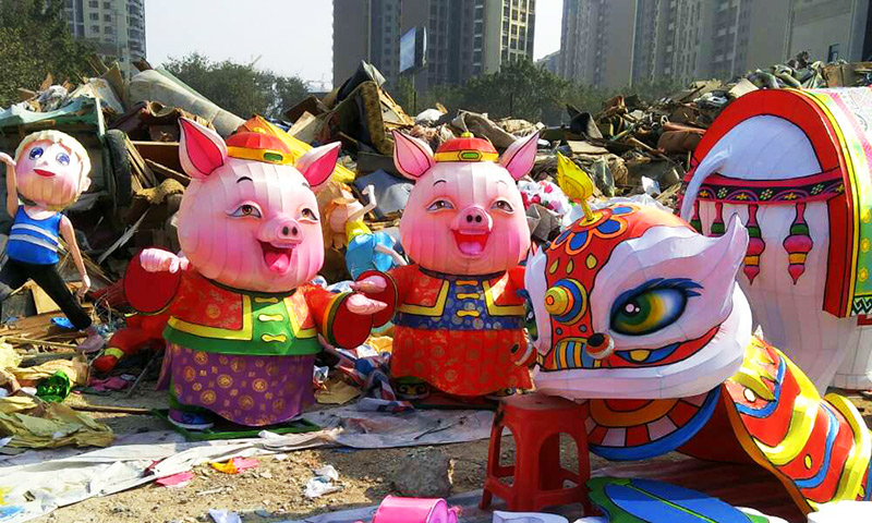 自貢彩燈，彩燈制作，