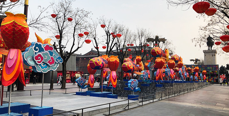 魚彩燈，彩燈制作，彩燈景觀，