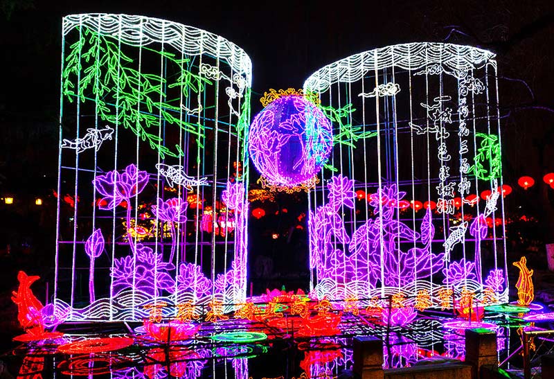 蘭州燈會(huì)，自貢燈會(huì)，彩燈制作，