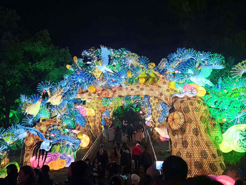 自貢彩燈 自貢花燈 盛大彩燈